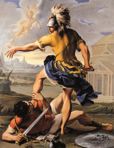 The Combat between Aeneas and Turnus