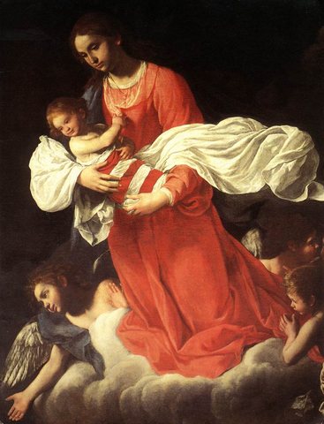 The Virgin and Child with Angels