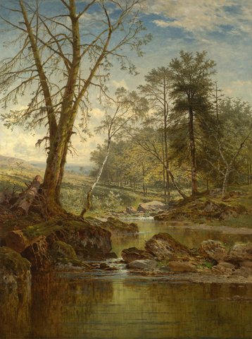 A Sunny Stream, Dartmoor