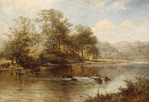 On the Llugwy, North Wales