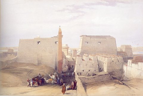 Grand Entrance to the Temple of Luxor