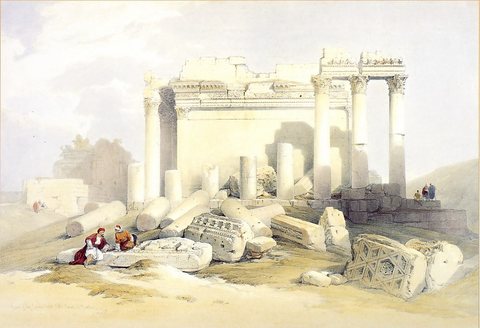 Portion of the Eastern Portico, Baalbek
