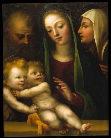 The Holy Family with the Infant Saint John the Baptist
