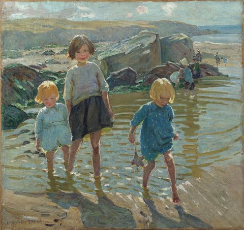 Children on a Beach