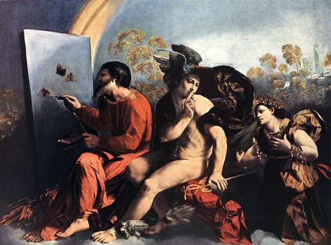 Jupiter, Mercury and Virtue