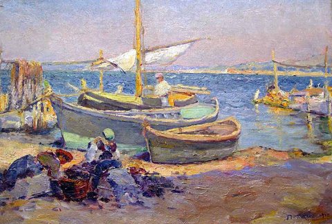 Fishermen on the Shore