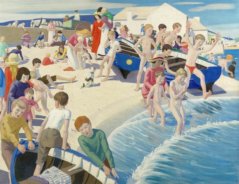 On the Beach at Newlyn