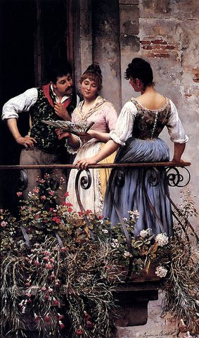 On the Balcony