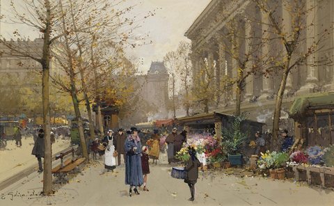 Flower Market, La Madeleine