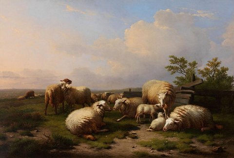 The End of the Day in the Country