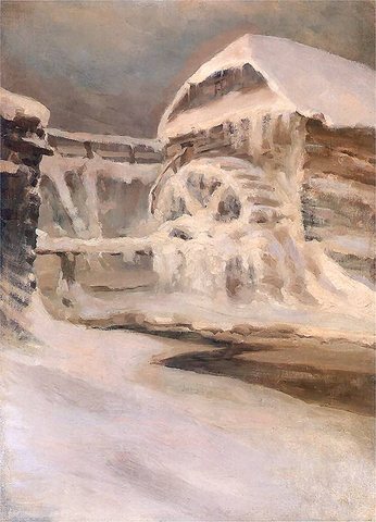 Mill in Winter