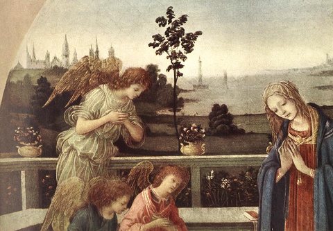 Adoration of the Child (detail)