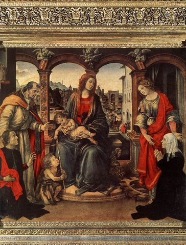 Madonna and Child with Saints