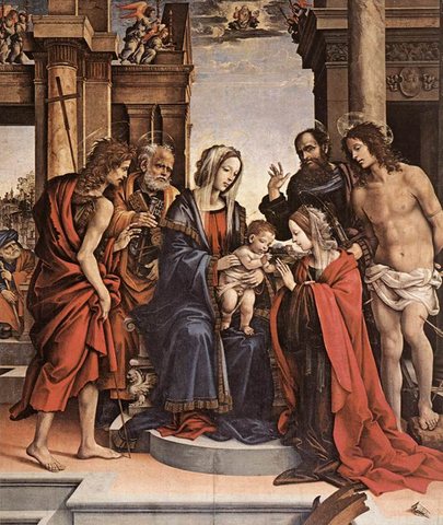 The Mystic Marriage of Saint Catherine
