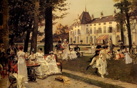 Reception at Malmaison in 1802