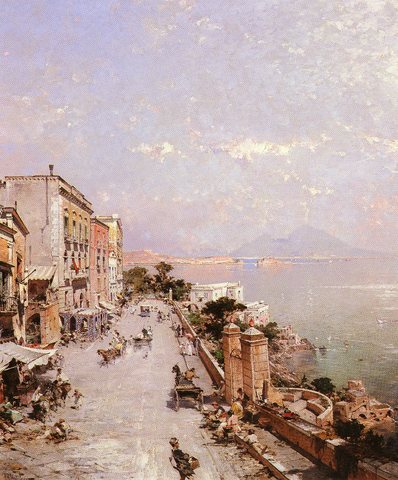 A View of Posillipo, Naples