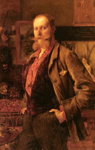 Portrait Of Gustave Courtois