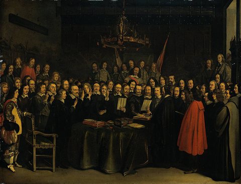 The Ratification of the Treaty of Münster