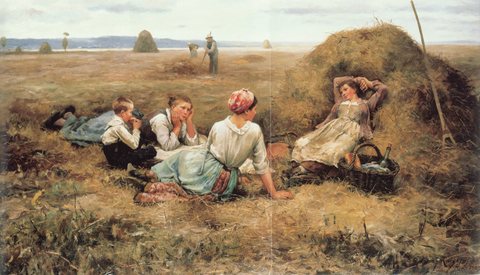 DR The Harvesters Resting detail