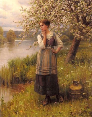 Daniel Ridgeway Beneath The Apple Tree