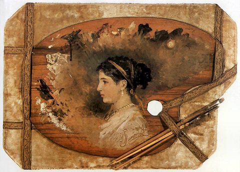 Portrait on a Palette
