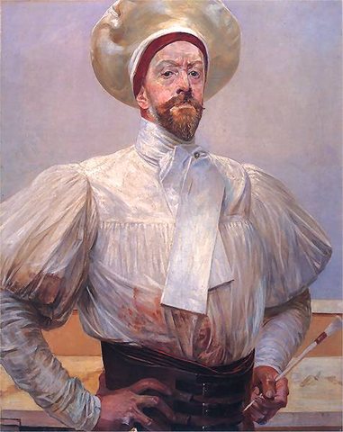 Self-Portrait in White