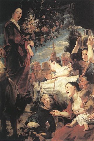 Offering to Ceres, Goddess of the Harvest