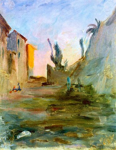 Bordighera, Evening
