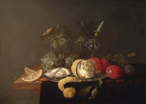 Still Life with a Peeled Lemon