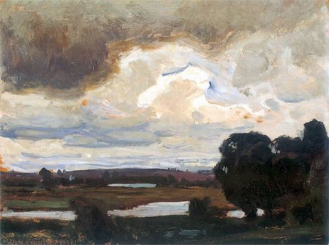 Landscape from Sieniawa