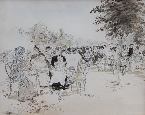 Promenade on the Champs-Élysées