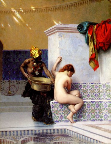 Turkish Bath or Moorish Bath (Two Women)