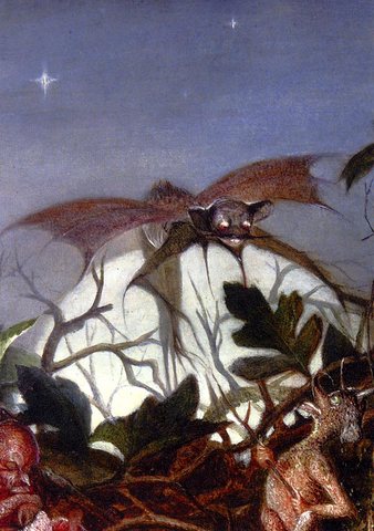 Fairies in a Bird's Nest (detail)