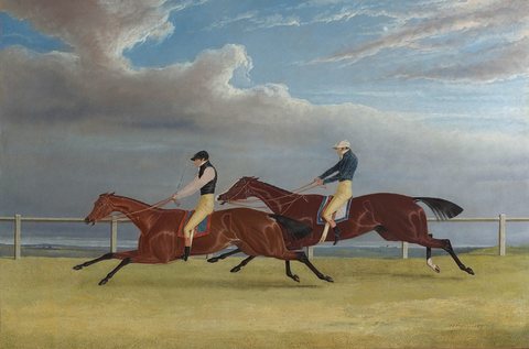 Matilda and Mameluke: The Finish of the St Leger