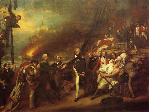 The Victory of Lord Duncan (Surrender of the Dutch Admiral de Winter)