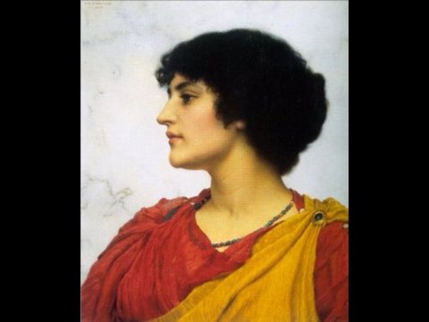 An Italian Girl's Head