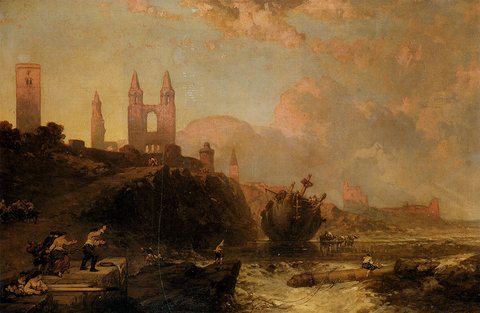 Ruins Of St Andrews Cathedral And Church Of St Regulus Fife Scotland