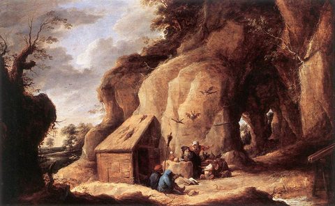 TENIERS David the Younger The Temptation Of St Anthony