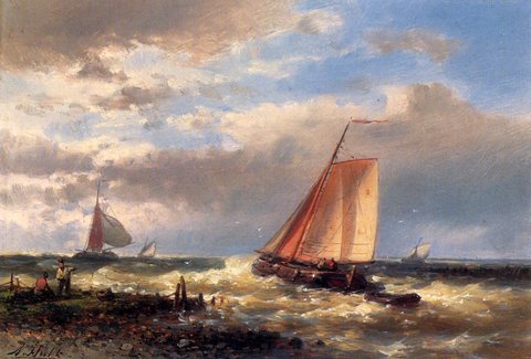 Hulk Abraham A Choppy Estuary