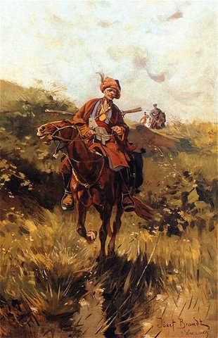 Cossack on Horseback