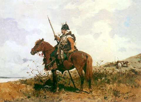 Cossack on Horseback