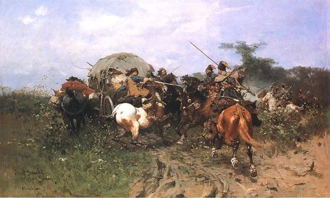 Skirmish with the Swedes