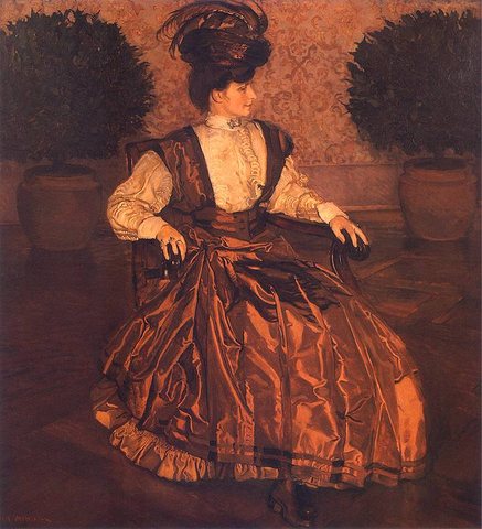 The Artist's Wife and Laurels