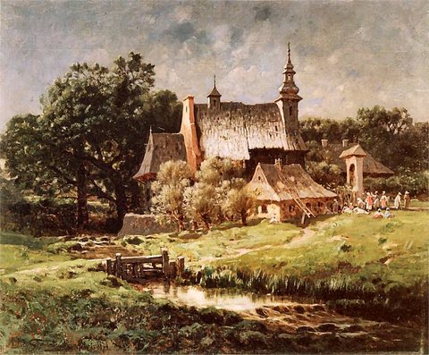 Landscape with a Little Church