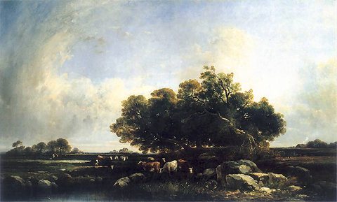Landscape with Cows