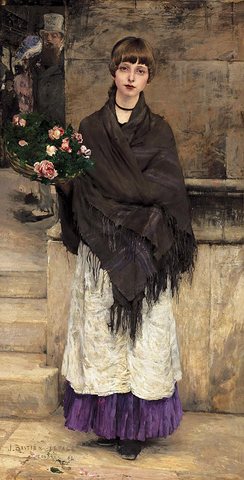 Flower Seller in London