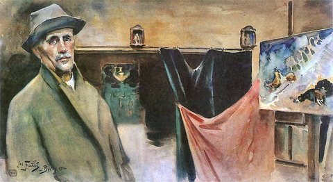 Self-Portrait in the Studio