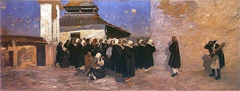 In Front of the Orthodox Church