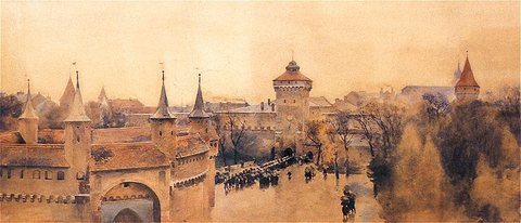 View of Kraków