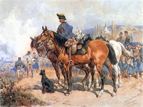 Hussar's Spare Horse